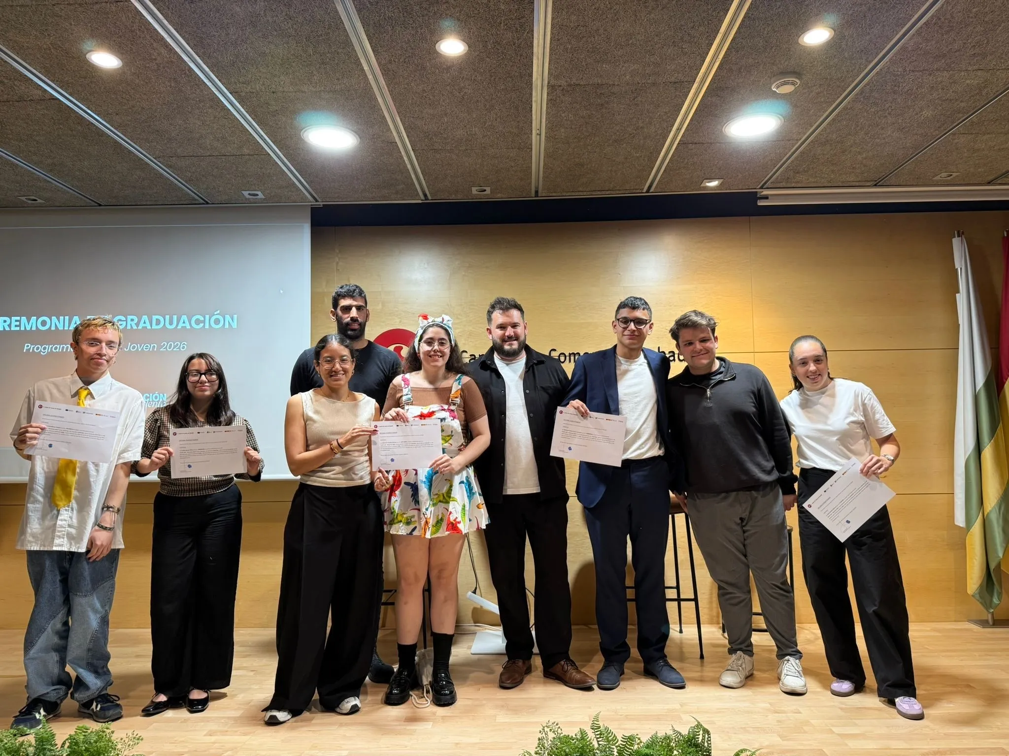 Graduación del programa Talento Joven de la Cambra de Comerç de Sabadell