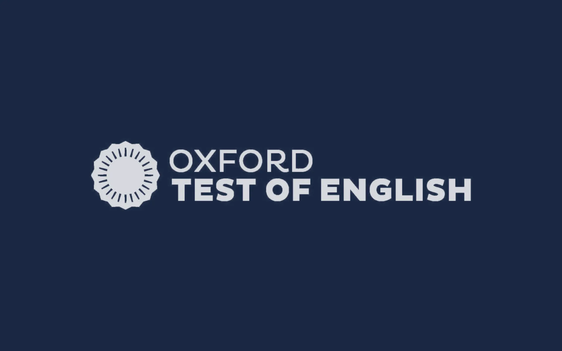 Logotipo de Oxford Test of English